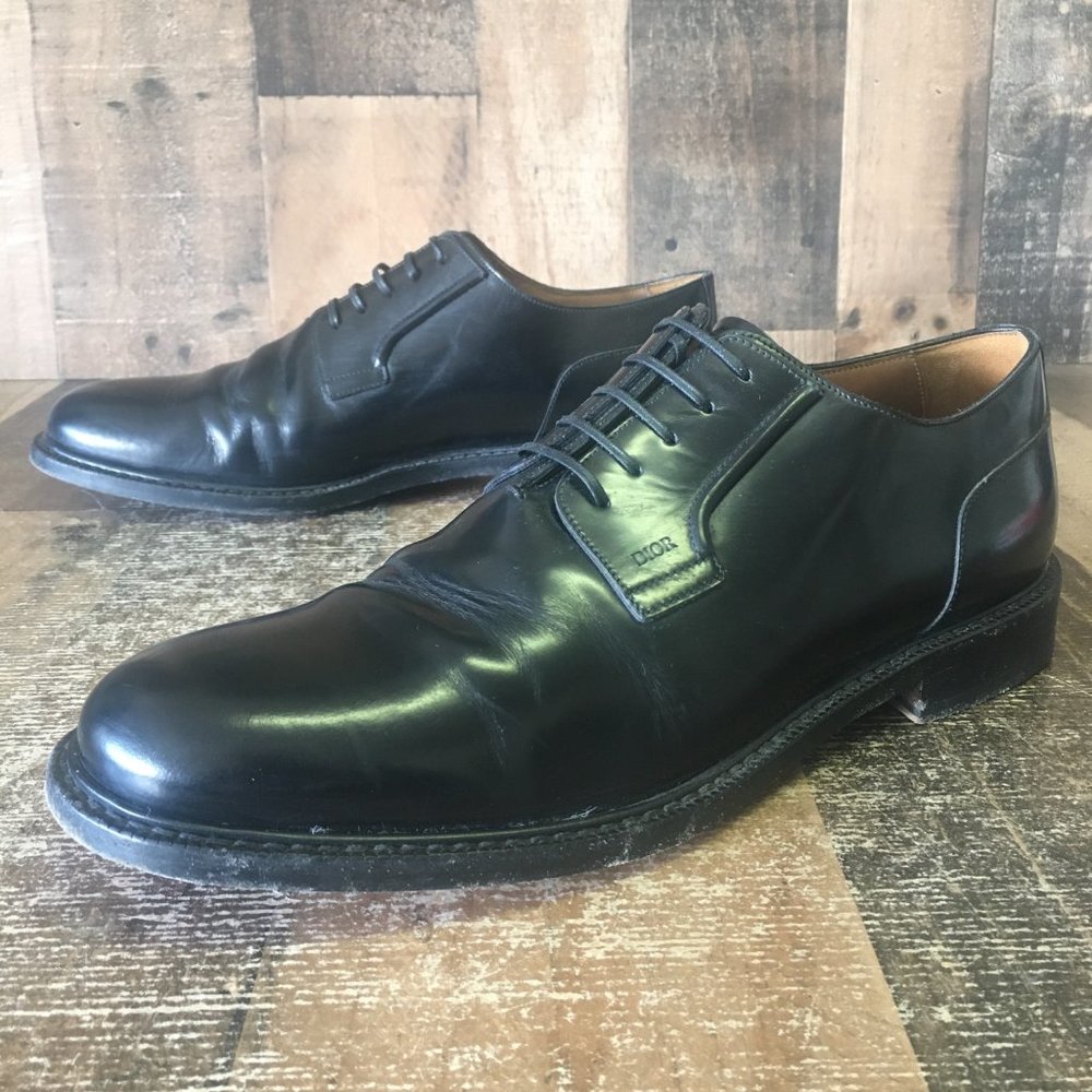 Christian Dior Oxford Derby Dress Shoes Mens EUR 45 US 11.5